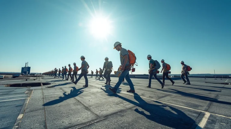 Spreading reflective layer to lower temperature on surface