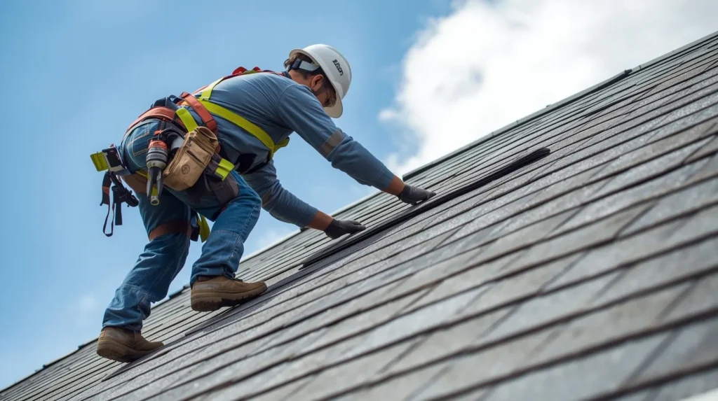 Strengthening support beams in upper space