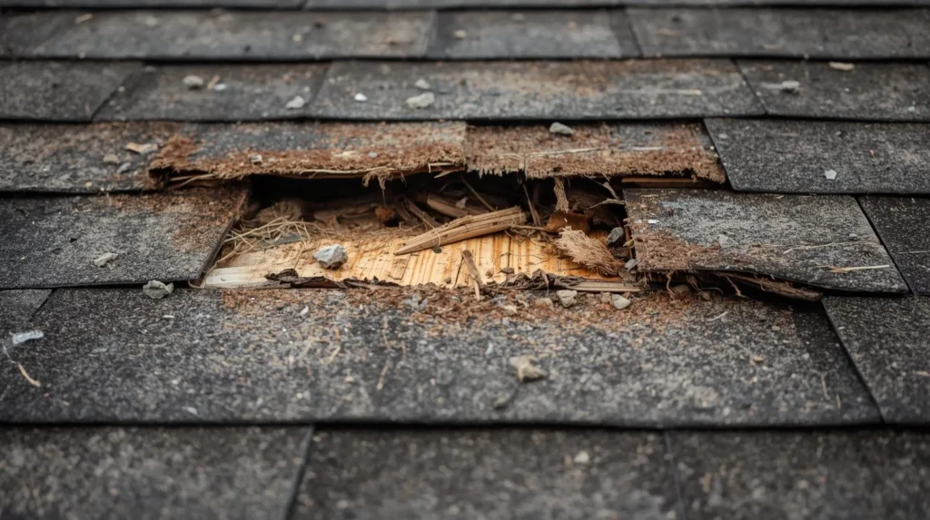 Your roof is not just the shingles you see from the street. It is a complete system that includes decking, underlayment, flashing, ventilation, insulation, and drainage. When attic moisture builds up, it affects several of these components at once. Excess moisture often begins when warm indoor air rises into the attic and becomes trapped. If ventilation is poor, that humidity has nowhere to escape. Over time, condensation forms on wood surfaces, nails, and roof decking. This may not be obvious at first, but the damage adds up quietly. A roof does not need to be actively leaking for moisture problems to exist. In many cases, the early signs are subtle and easy to dismiss until larger problems develop.